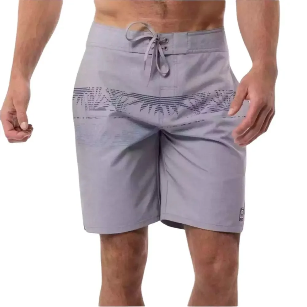 *NWOT Men’s Travis Mathew Treeline Boardshorts Heather Sleet – Sz 42